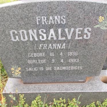 GONSALVES Frans 1936-1993