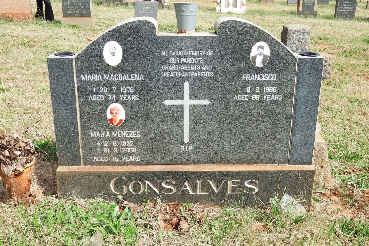 GONSALVES Francisco -1965 &amp; Maria Magdalena -1976