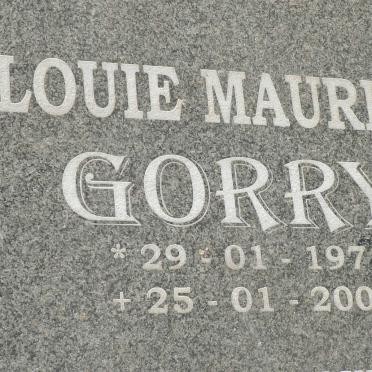 GORRY Louie Maurice 1971-2004