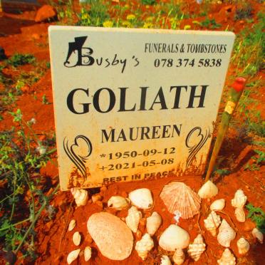 GOLIATH Maureen 1950-2021