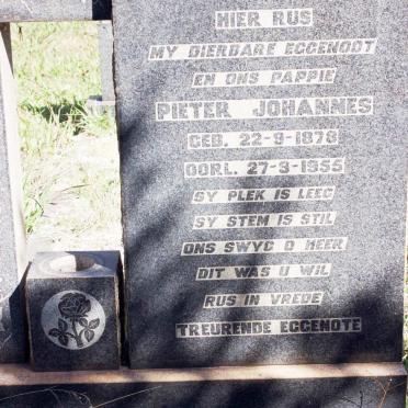 GOUWS Pieter Johannes 1878-1955