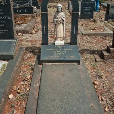 GOUVEIA Francisco Rodrigues, de -1959