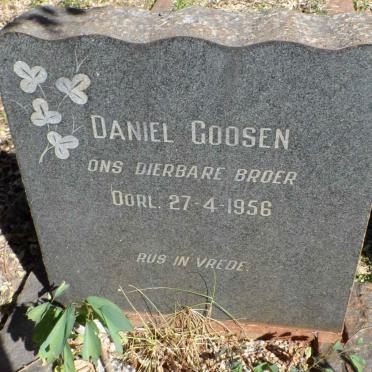 GOOSEN Daniel -1956