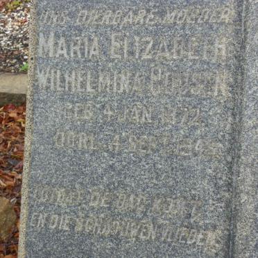 GOOSEN Maria Elizabeth Wilhelmina 1872-1943