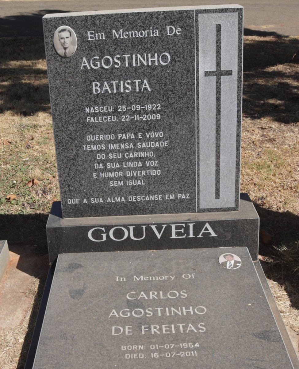 GOUVEIA Agostinho Batista 1922-2009 :: GOUVEIA Carlos Agostinho de Freitas 1954-2011