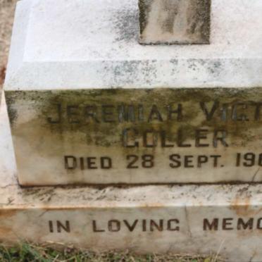 GOLLER Jeremiah Victor -1962