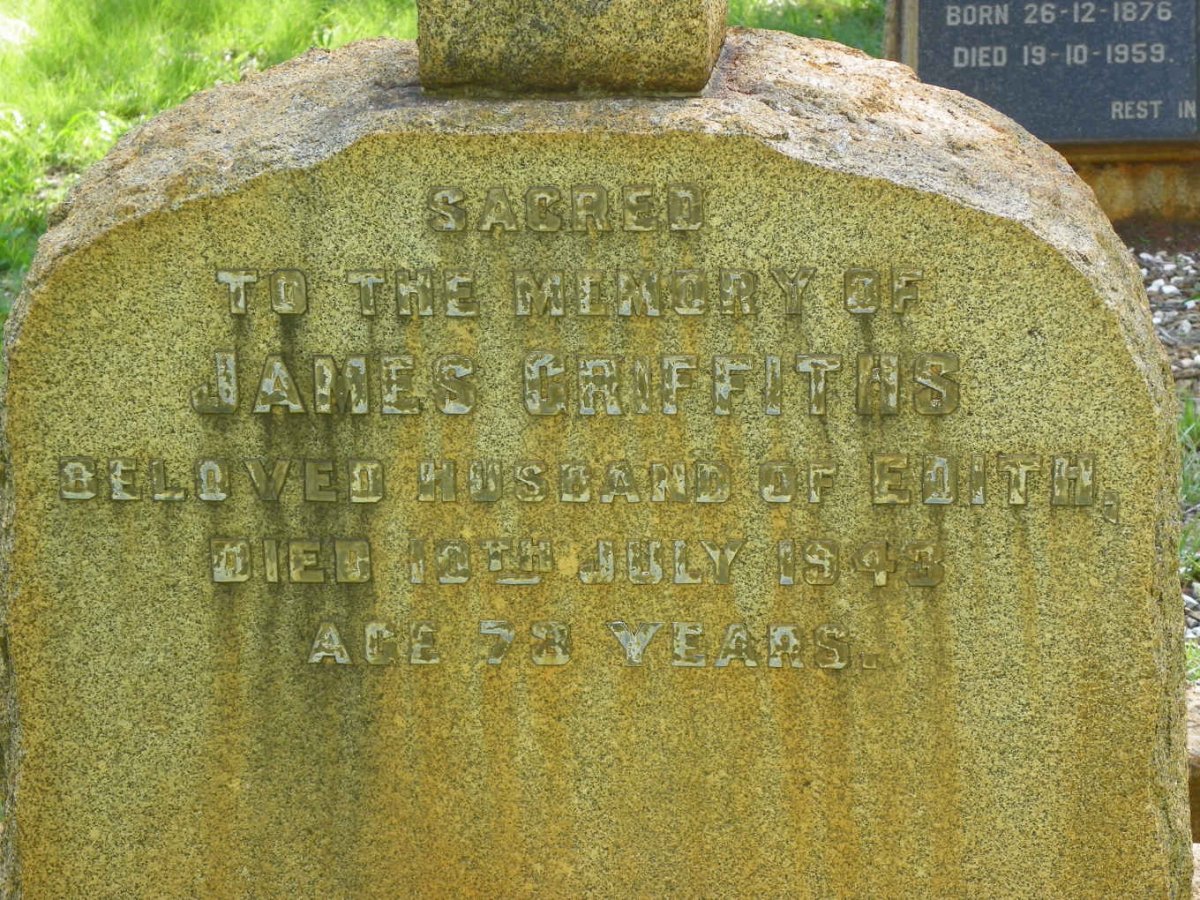 GRIFFITHS James -1943