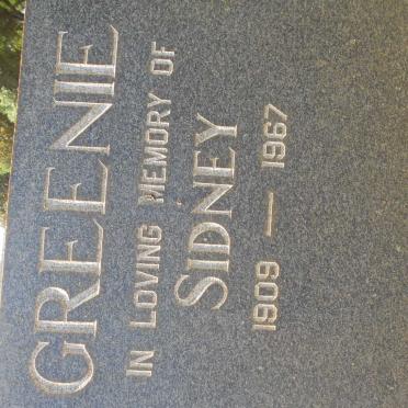 GREENIE Sidney 1909-1967