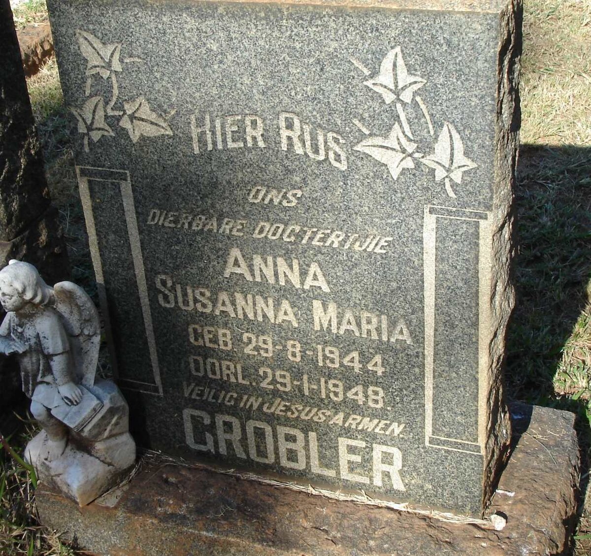 GROBLER Anna Susanna Maria 1944-1948