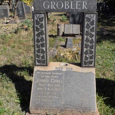 GROBLER Daniel Carel 1913-1954