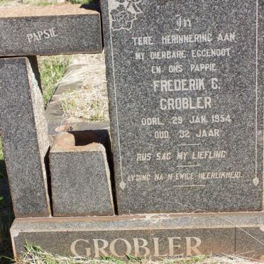 GROBLER Frederik C. -1954