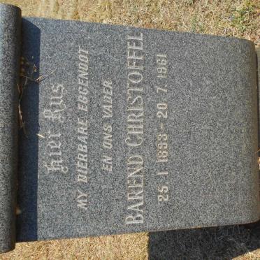 GROENEWALD Barend Christoffel 1893-1961