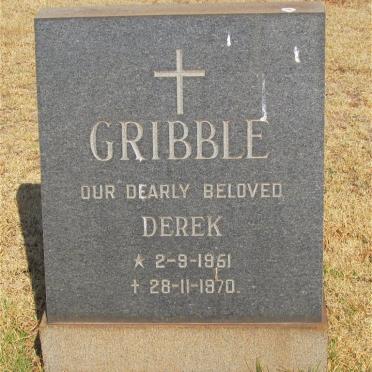 GRIBBLE Derek 1951-1970