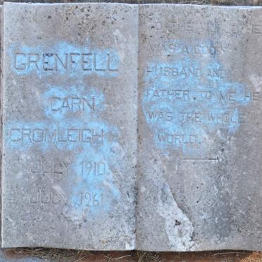 GRENFELL Carn Cromleigh 1910-1961