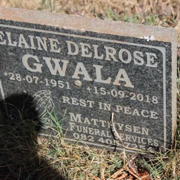 GWALA Elaine Delrose 1951-2018