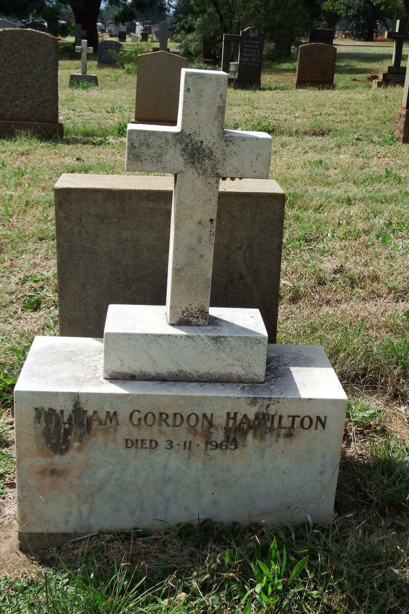 HAMILTON William Gordon -1965