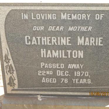 HAMILTON Catherine Marie -1970