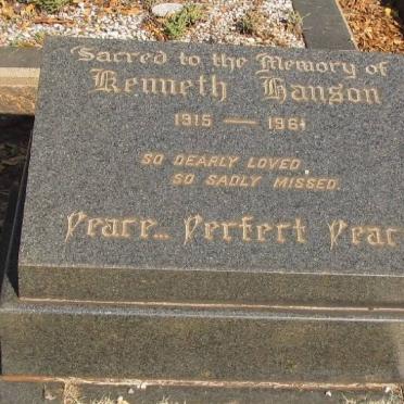 HANSON Kenneth 1915-1961