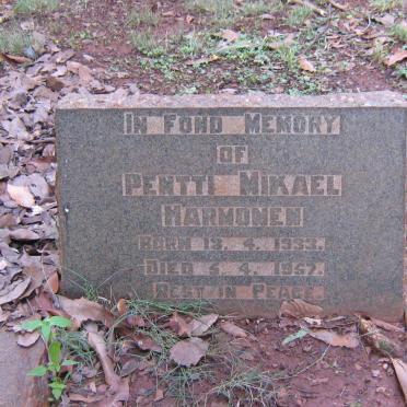 HARMONEN Pentti Mikael 1933-1957