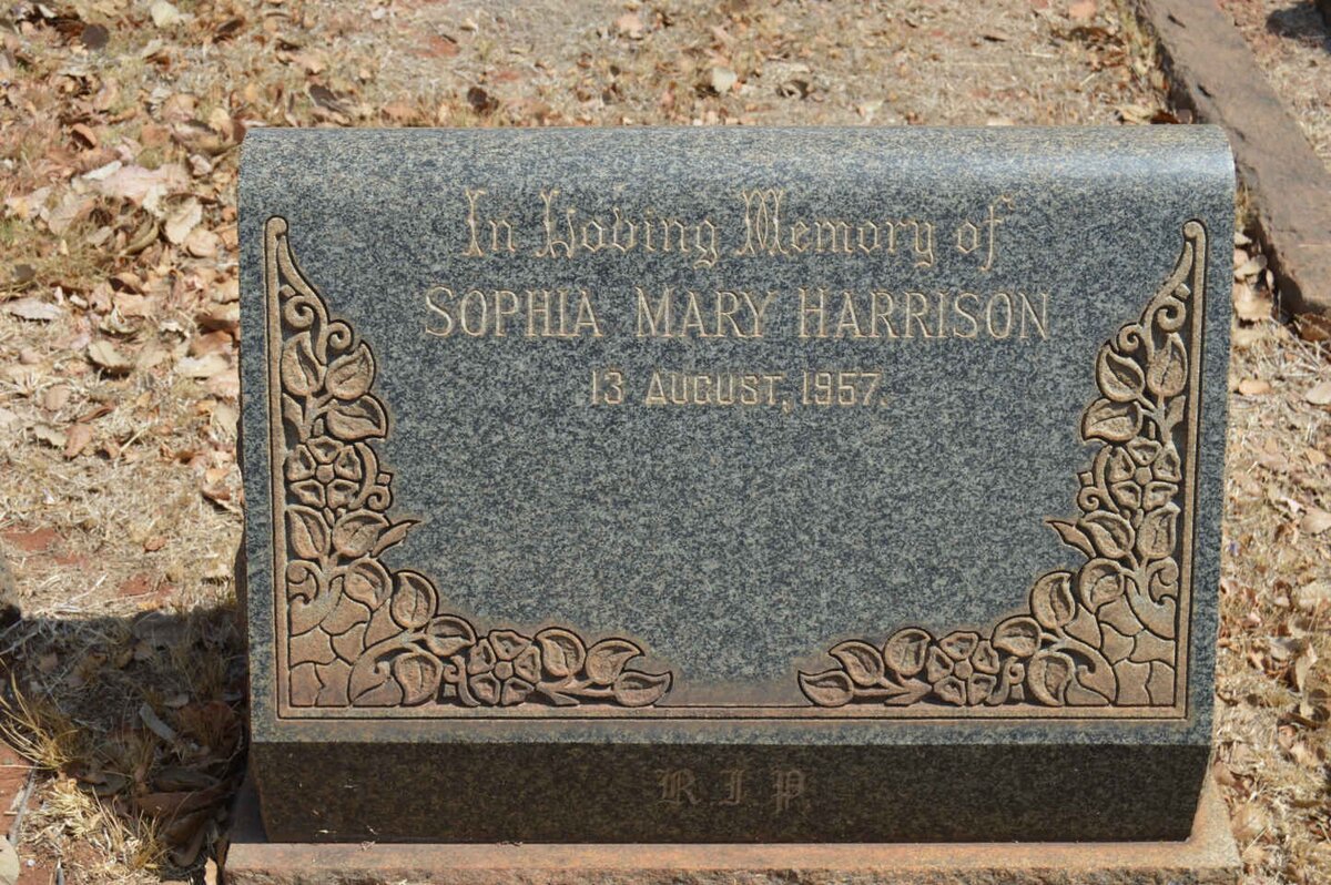 HARRISON Sophia Mary -1957