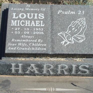 HARRIS Louis Michael 1953-2006