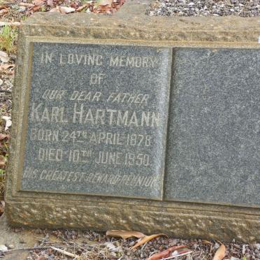 HARTMANN Karl 1878-1950