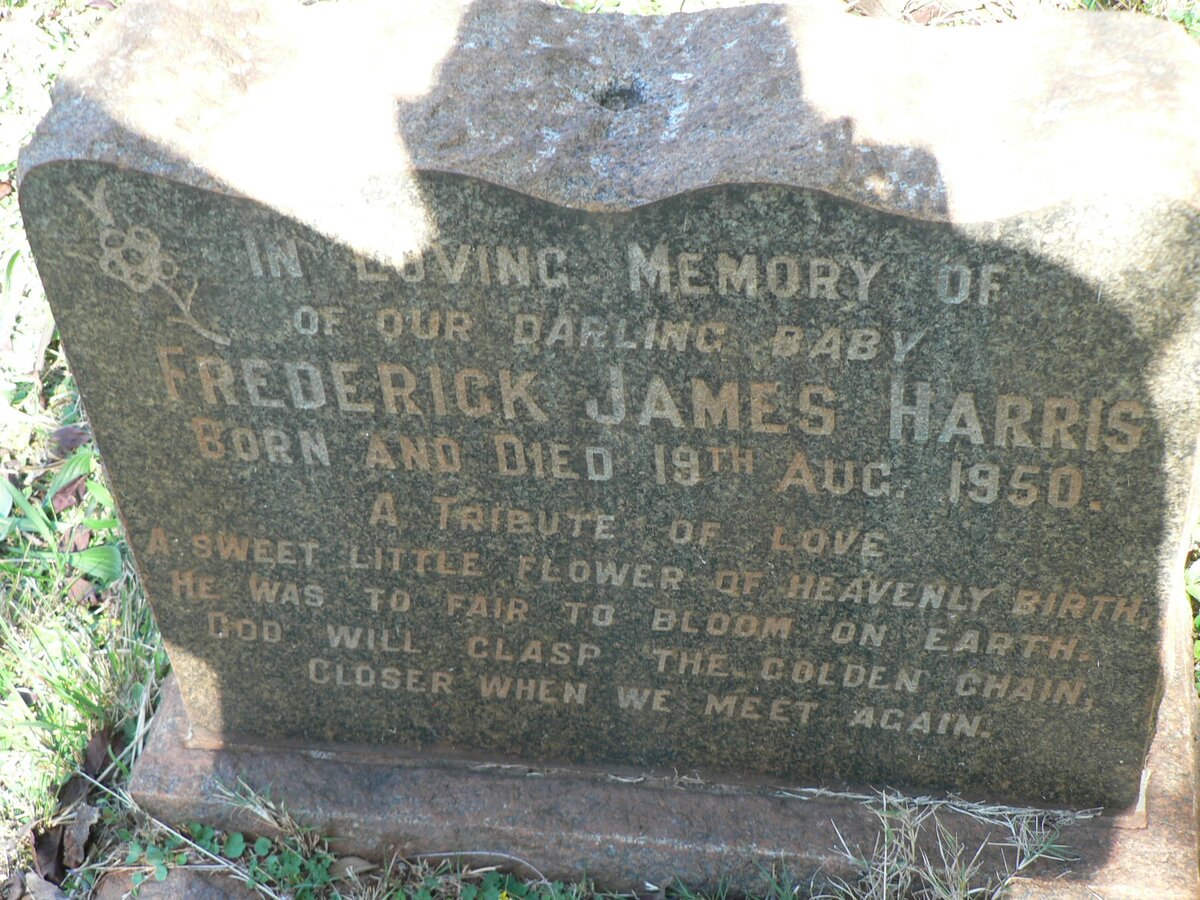 HARRIS Frederick James 1950-1950