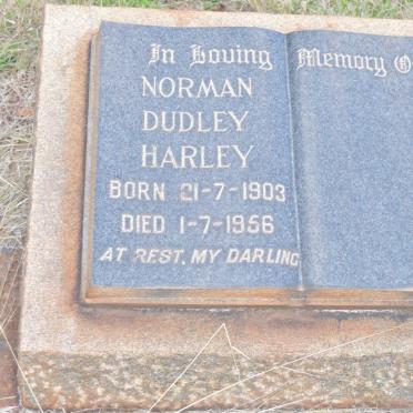 HARLEY Norman Dudley 1903-1956