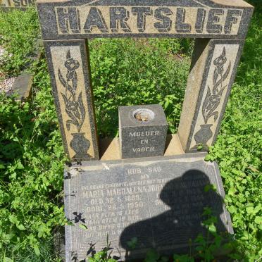 HARTSLIEF Johannes Abraham 1884-1954 &amp; Maria Magdalena 1889-1950