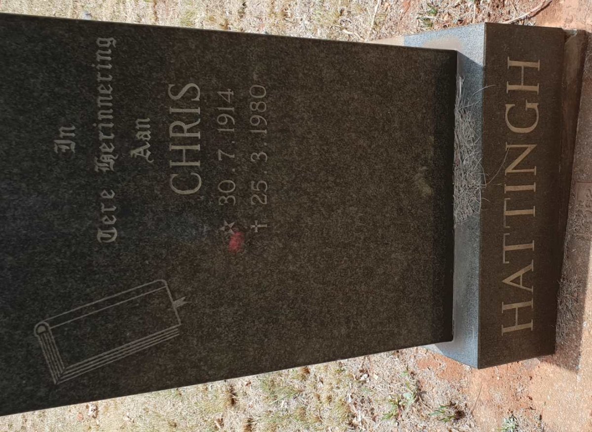 HATTINGH Chris 1914-1980