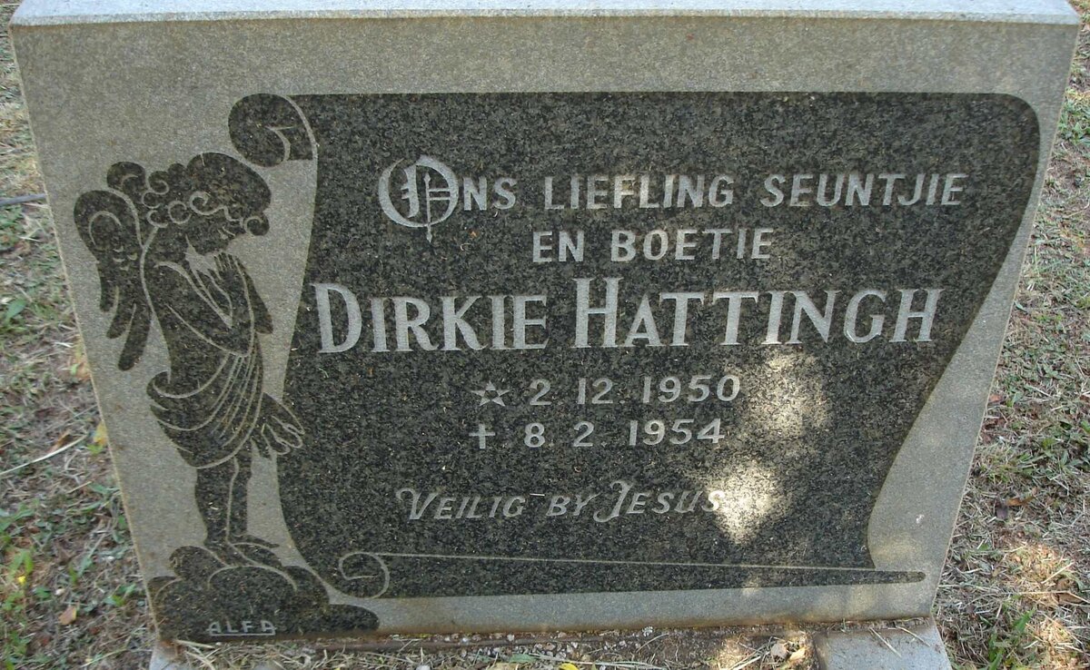 HATTINGH Dirkie 1950-1954