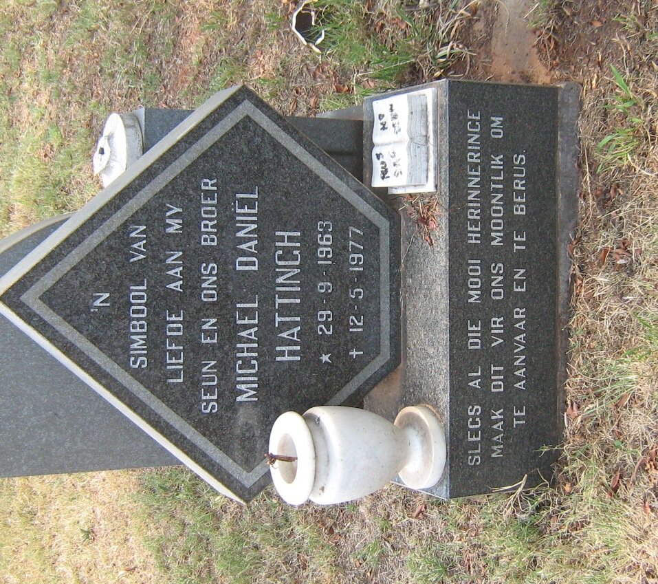 HATTINGH Michael Daniel 1963-1977