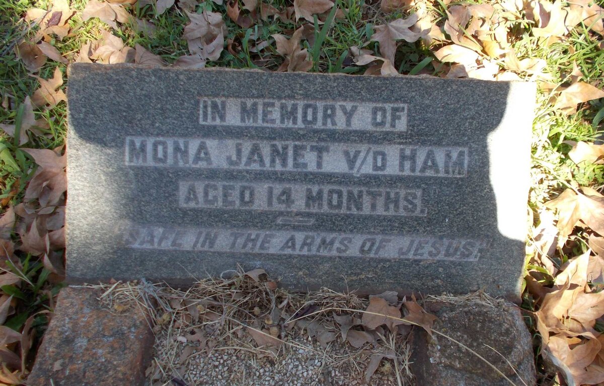HAM Mona Janet, v.d.