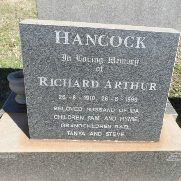 HANCOCK Richard Arthur 1910-1996