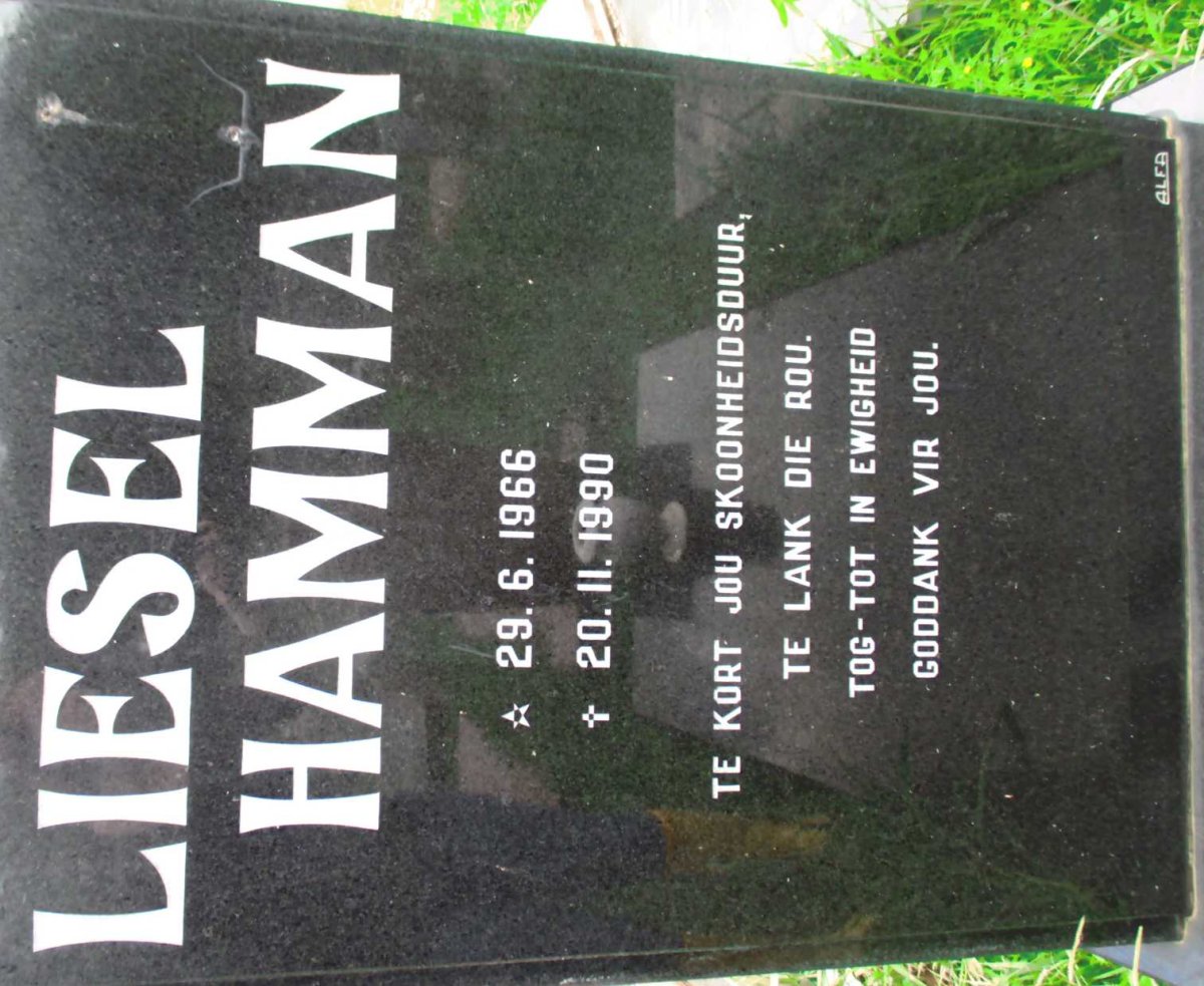 HAMMAN Liesel 1966-1990