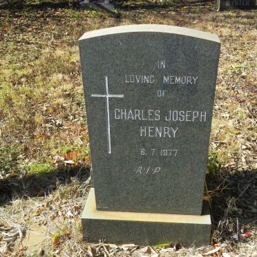 HENRY Charles Joseph -1977