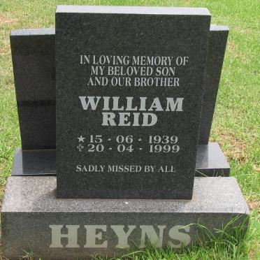 HEYNS William Reid 1939-1999