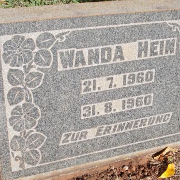 HEIN Wanda 1960-1960