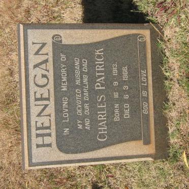 HENEGAN Charles Patrick 1913-1966