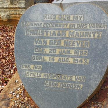 HEEVER Christiaan Mauritz, van der 1882-1943