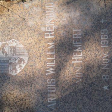 HEMERT Artois Willem Reinoud, von 1969-1969