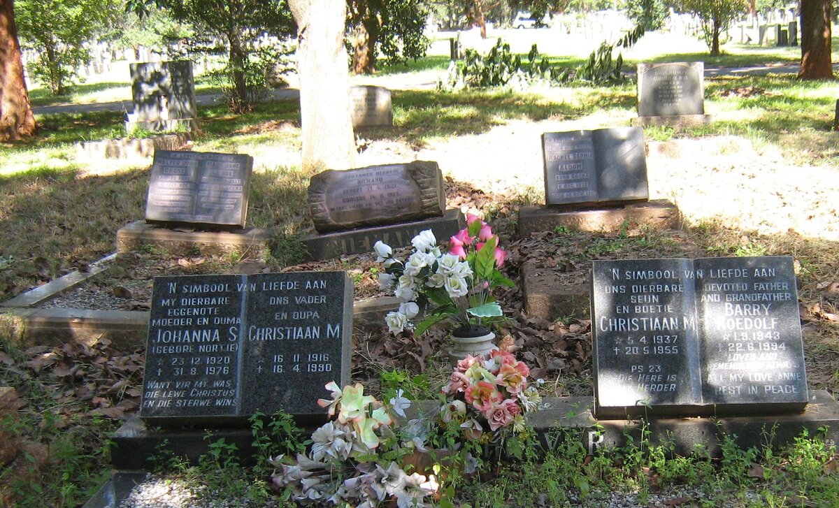 HEEVER Christiaan M., v.d. 1916-1990 &amp; Johanna S. NORTJE 1920-1976