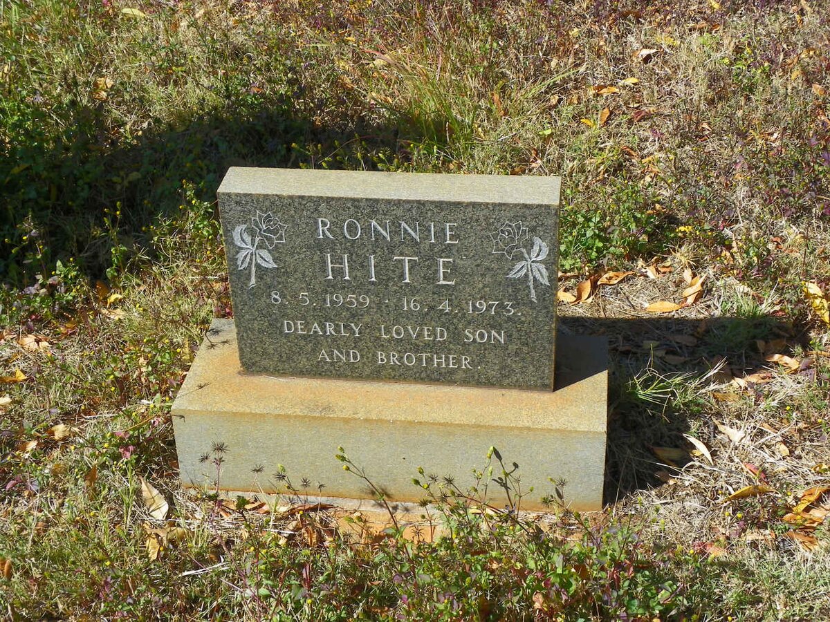 HITE Ronnie 1959-1973