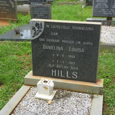 HILLS Danielina Louisa 1900-1977