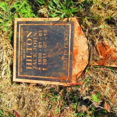 HILTON Jack John 1930-2011