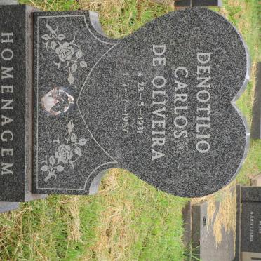 HOMENAGUM Denotilio Carlos de Oliveira 1931-1987