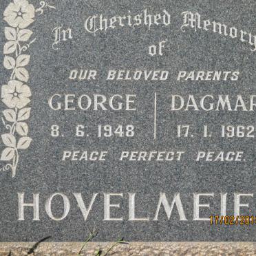HOVELMEIER George -1948 &amp; Dagmar -1962