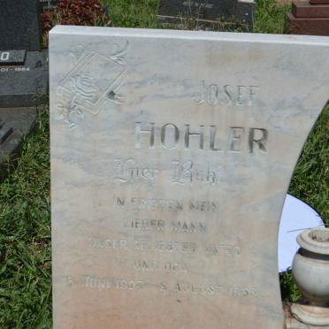 HOHLER Josef 1927-1983