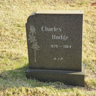 HODGE Charles 1879-1964