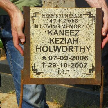 HOLWORTHY Kaneez Kezia 2006-2007